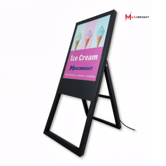 MaxBright Digital Standee A Frame Digital Signage Model : MB AF 32" S - Image 2